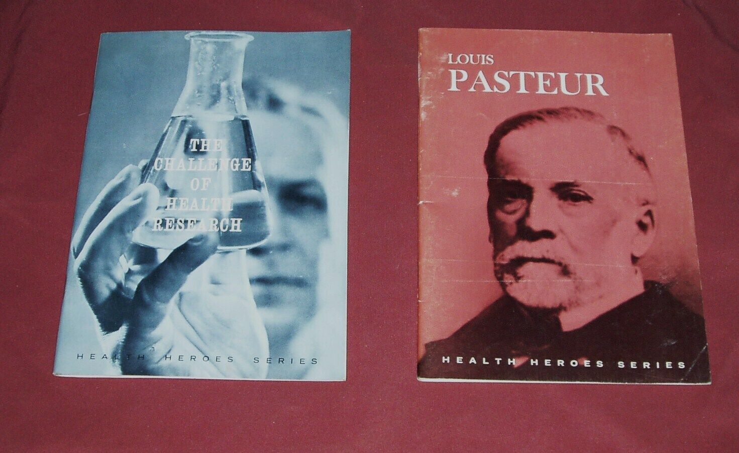 Louis Pasteur 1963 Health Heroes Booklet Series Metropolitan Life Insurance lot