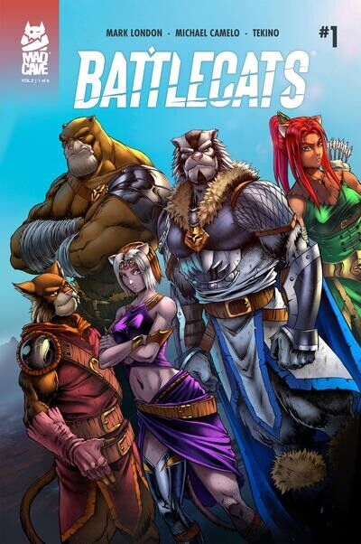 Battlecats (Vol. 2) #1 NM 9.4 2019 Michael Camelo Cover