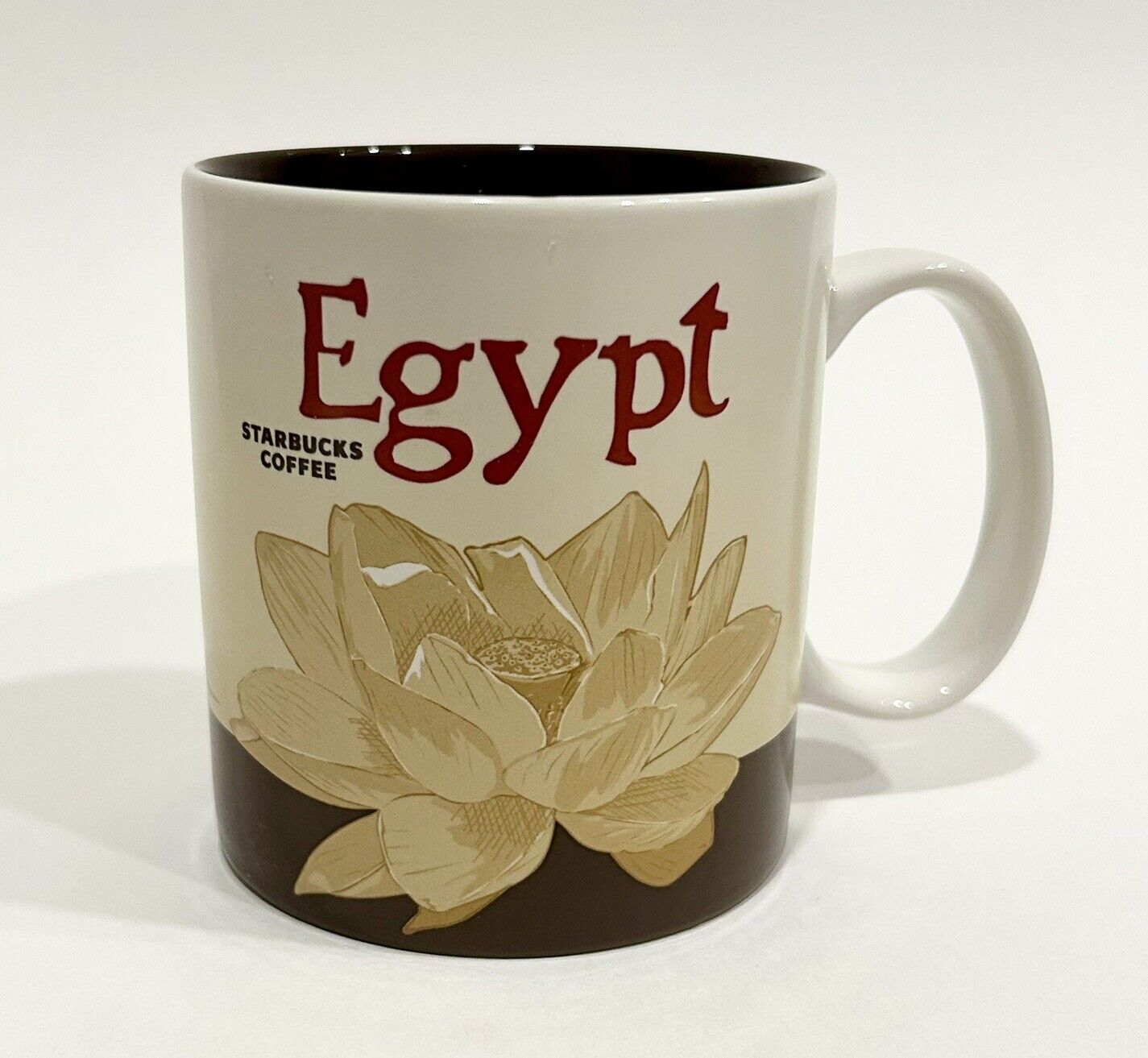 Starbucks 2009 Egypt Mug Global Icon Collector Series Pyramid RARE