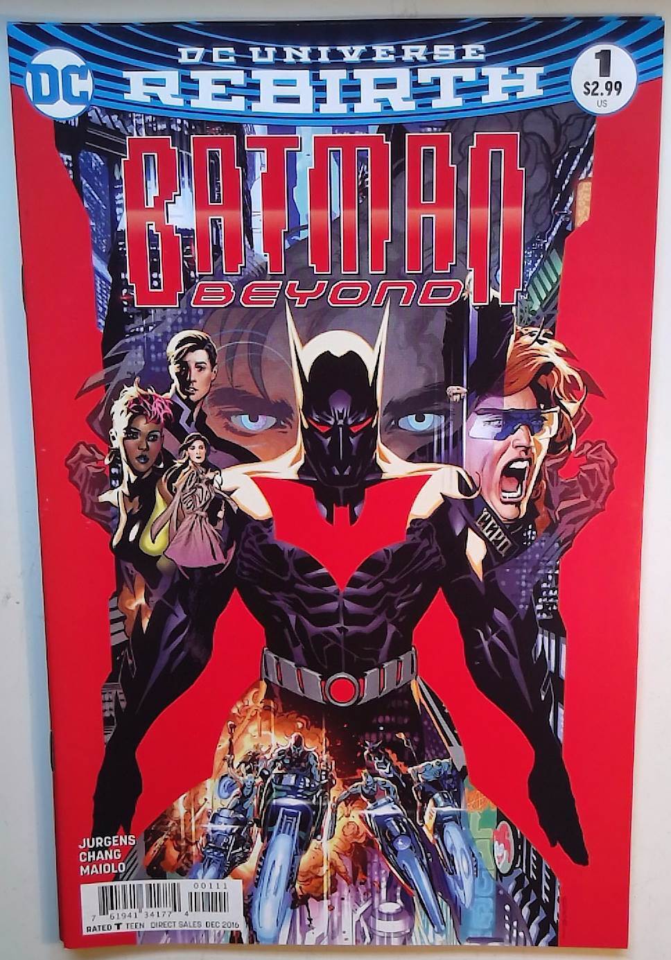 Batman Beyond #1 DC Comics (2016) NM Rebirth 1st Print Comic Book