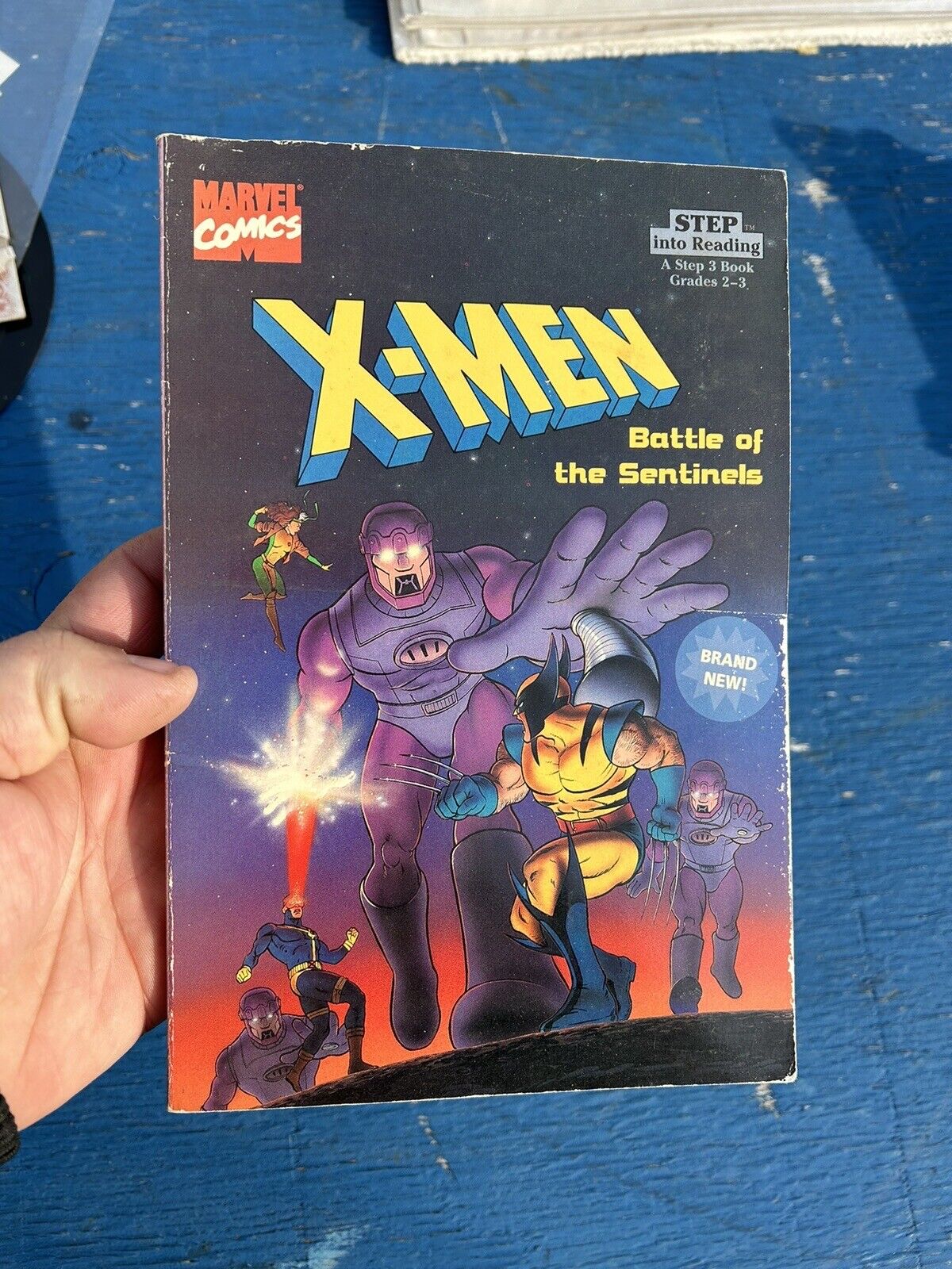 X-Men Battle of the Sentinels SC Storybook #1-1ST 1994 tpb gn cartoon kids book