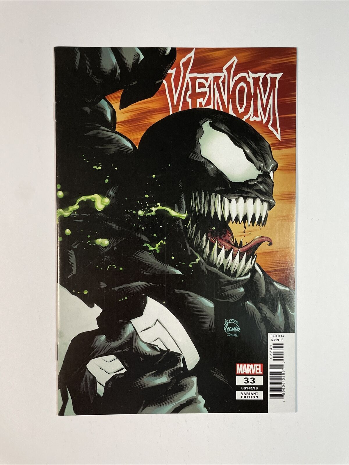 Venom #33 (2021) 9.4 NM Marvel High Grade Comic Book Stegman Variant Cover Cates
