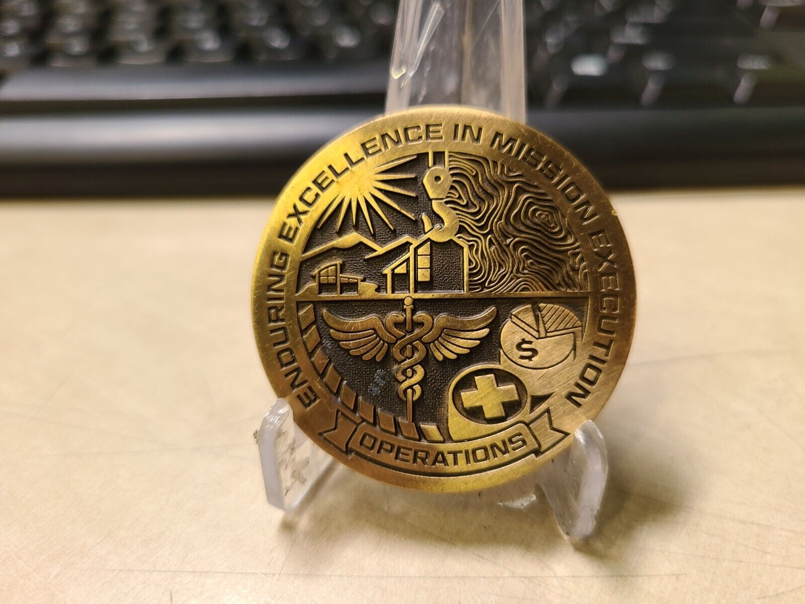 Los Alamos National Laboratory Partnering For Mission Delivery Challenge Coin