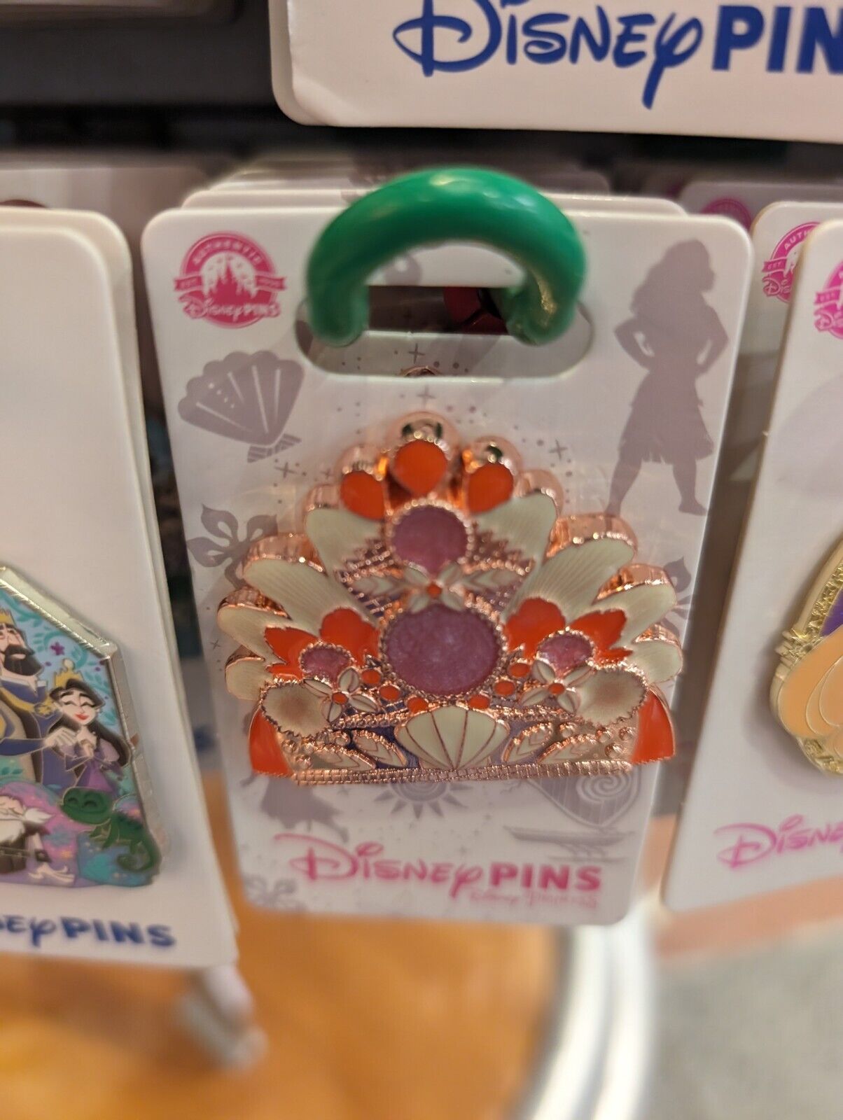 Moana Disney Princess Tiara Crown Pin
