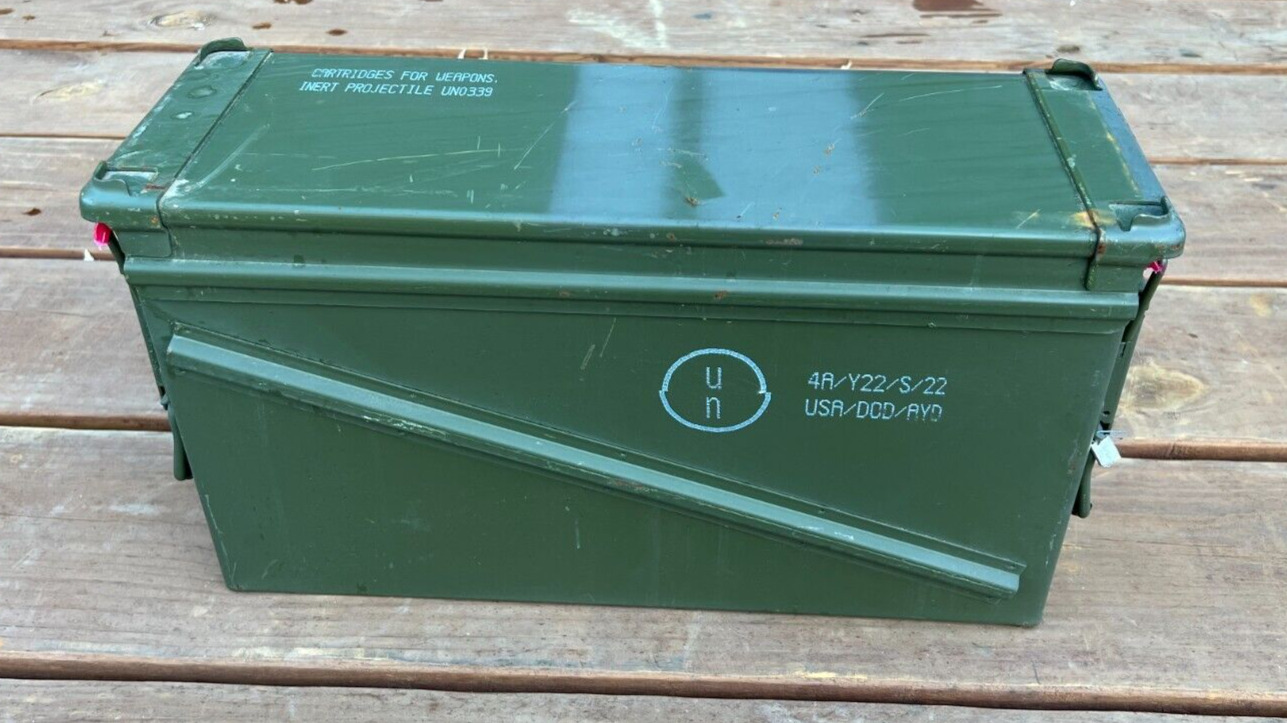 Military Ammo Cans | PA-120 for 40mm | (Single Can)