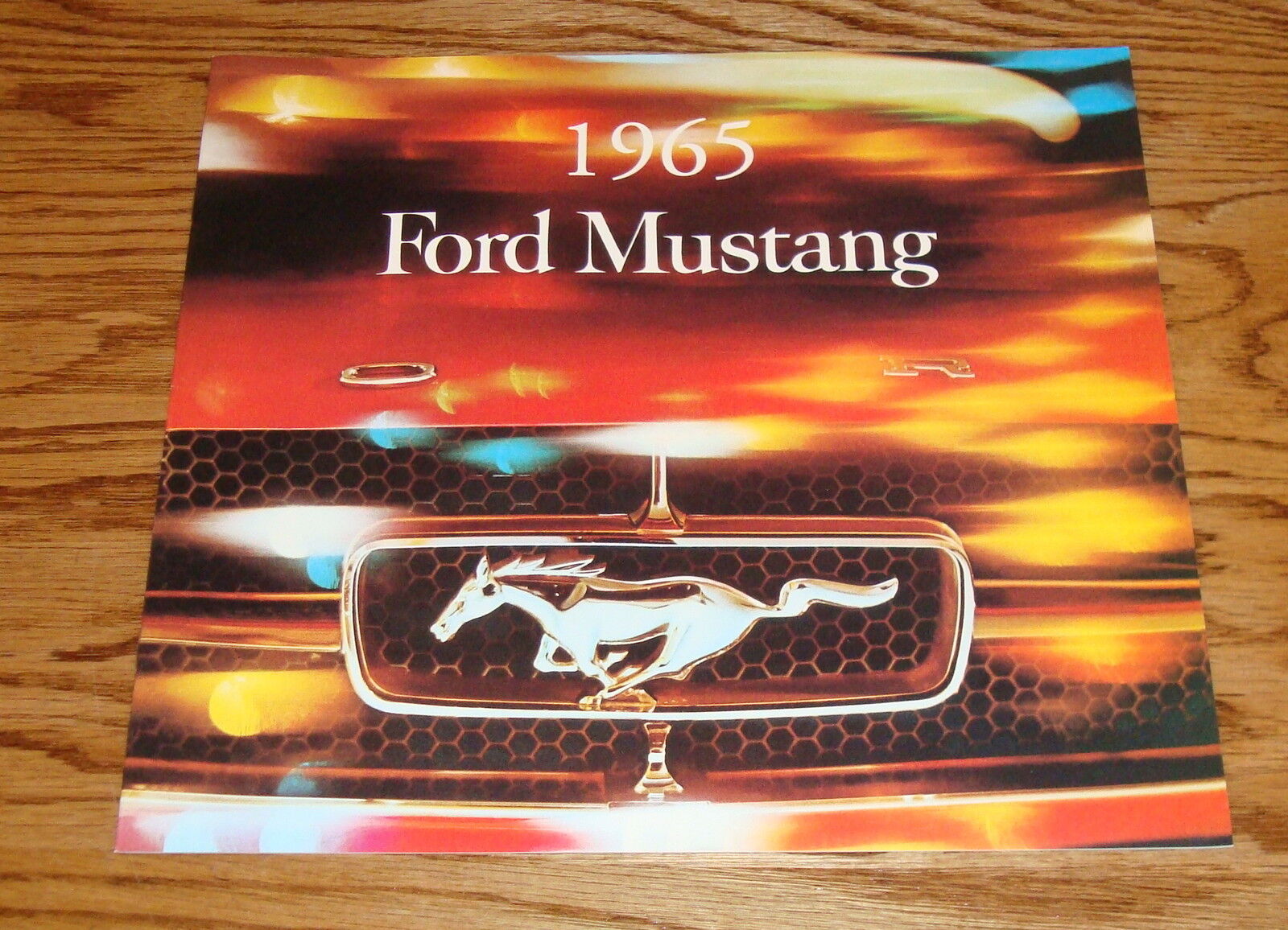 1964 1965 Ford Mustang Sales Brochure 64 65 Hardtop Convertible