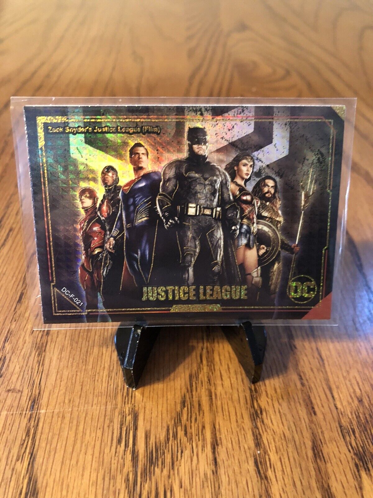 2022 DCEU Series 1 Justice League Holofoil DC-F-021 Zack Snyder's Justice League