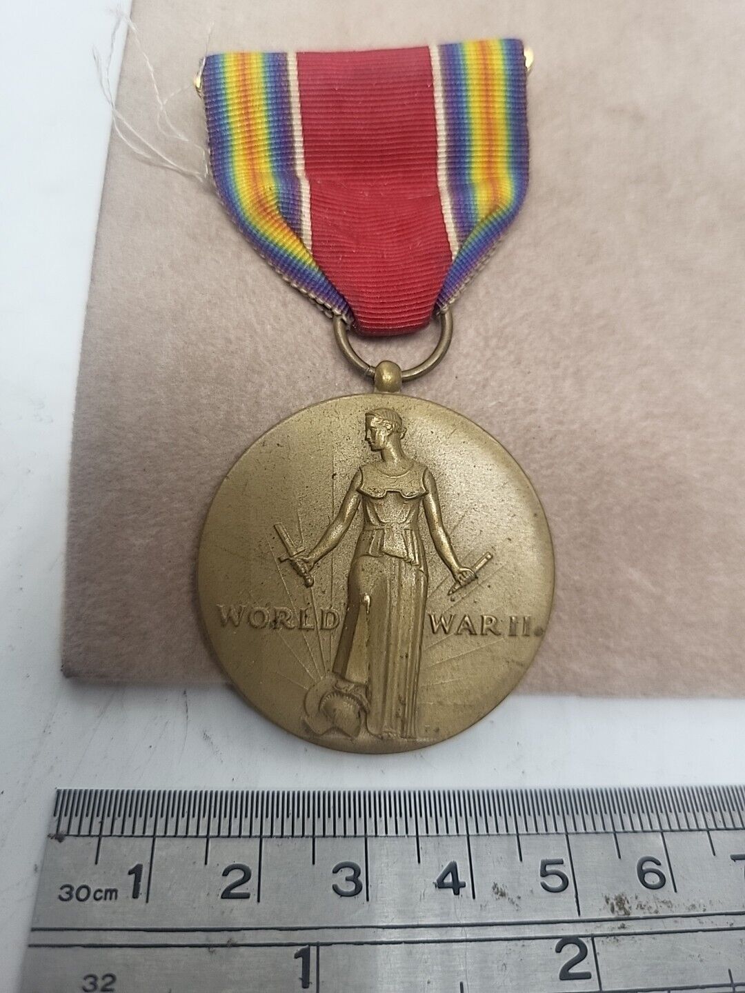 WW2 US Army 1941 – 1945 Campaign and Service Victory Medal