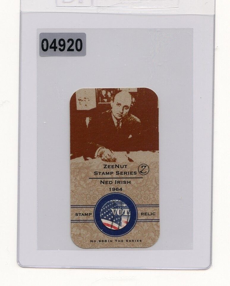 #04920 NED IRISH 1964 Rare Stamp Collector Card
