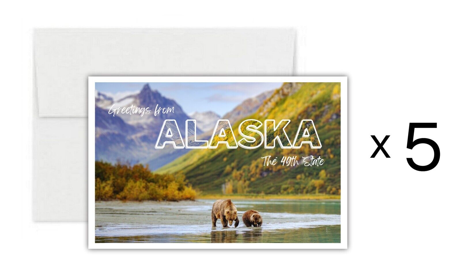 Greetings From Alaska Postcards