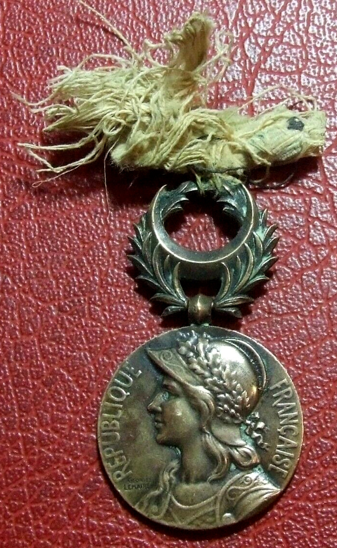 French Armenian Legion OF Cilicia LEVANT World War I rare medal by GEORGE LEMAIR