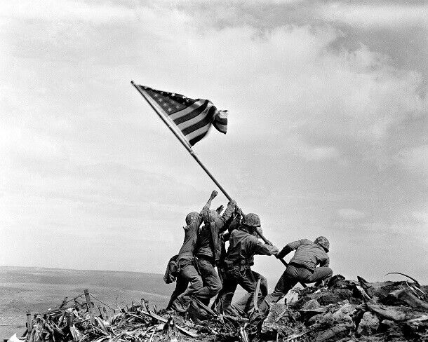 Marines Raising the Flag over Iwo Jima 8\