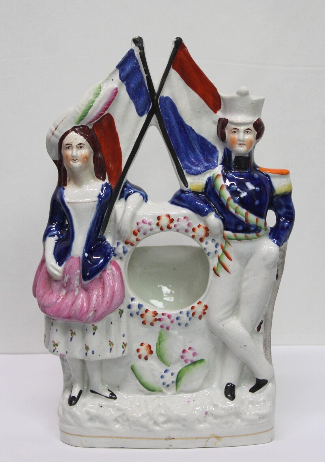 Antique Rare Staffordshire Porcelain Figurine