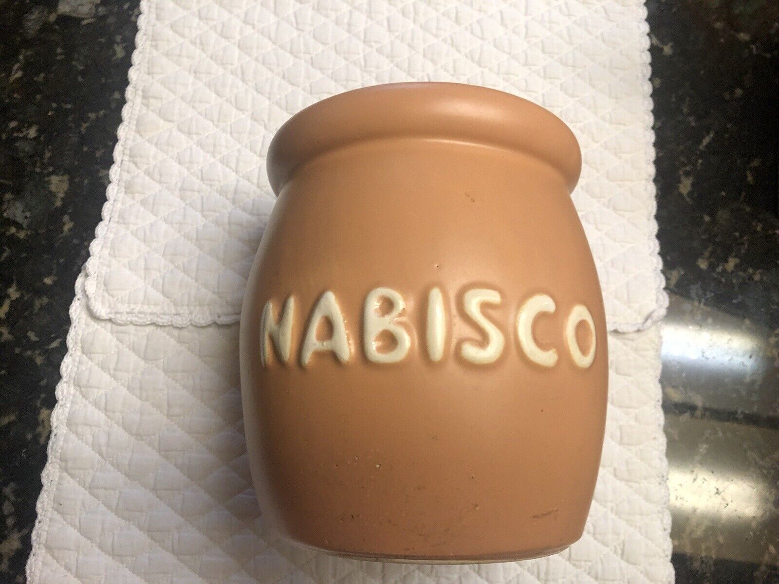 Vintage McCoy Nabisco Cookie Jar 1978 No Lid