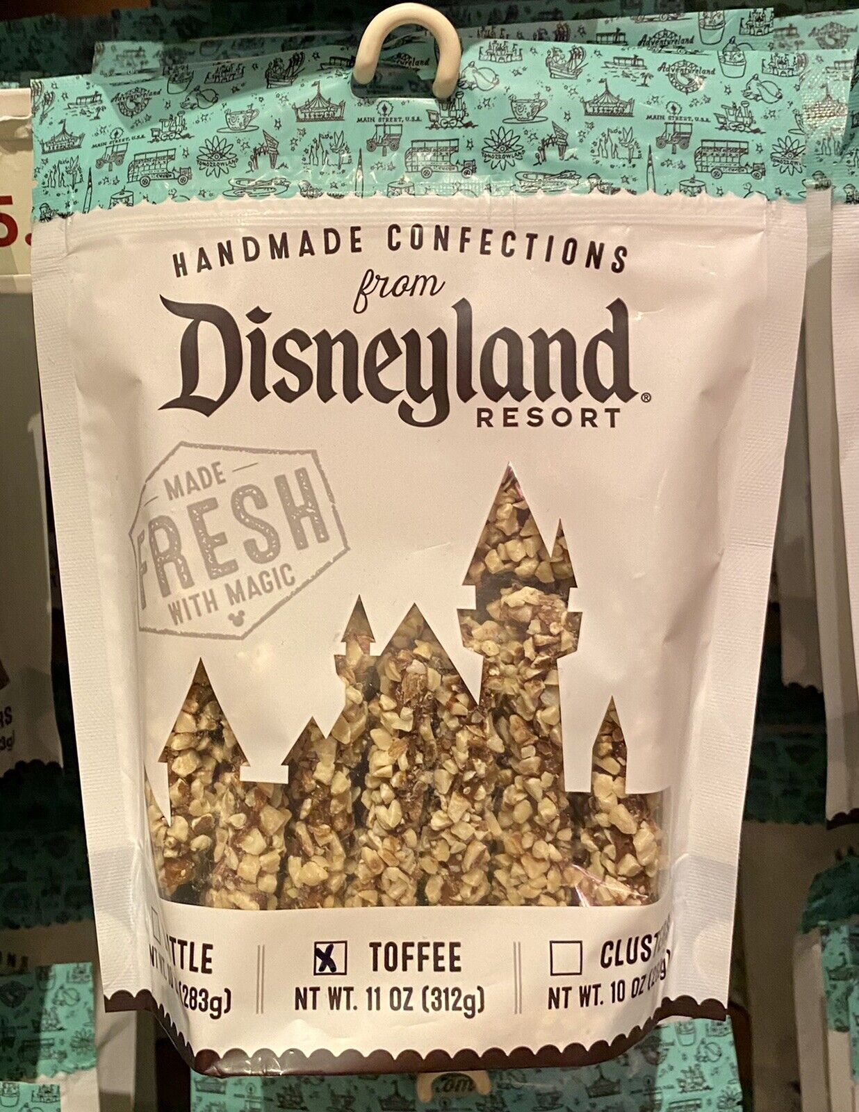 Disneyland Toffee 11oz Sealed Bag  - Always Fresh Date