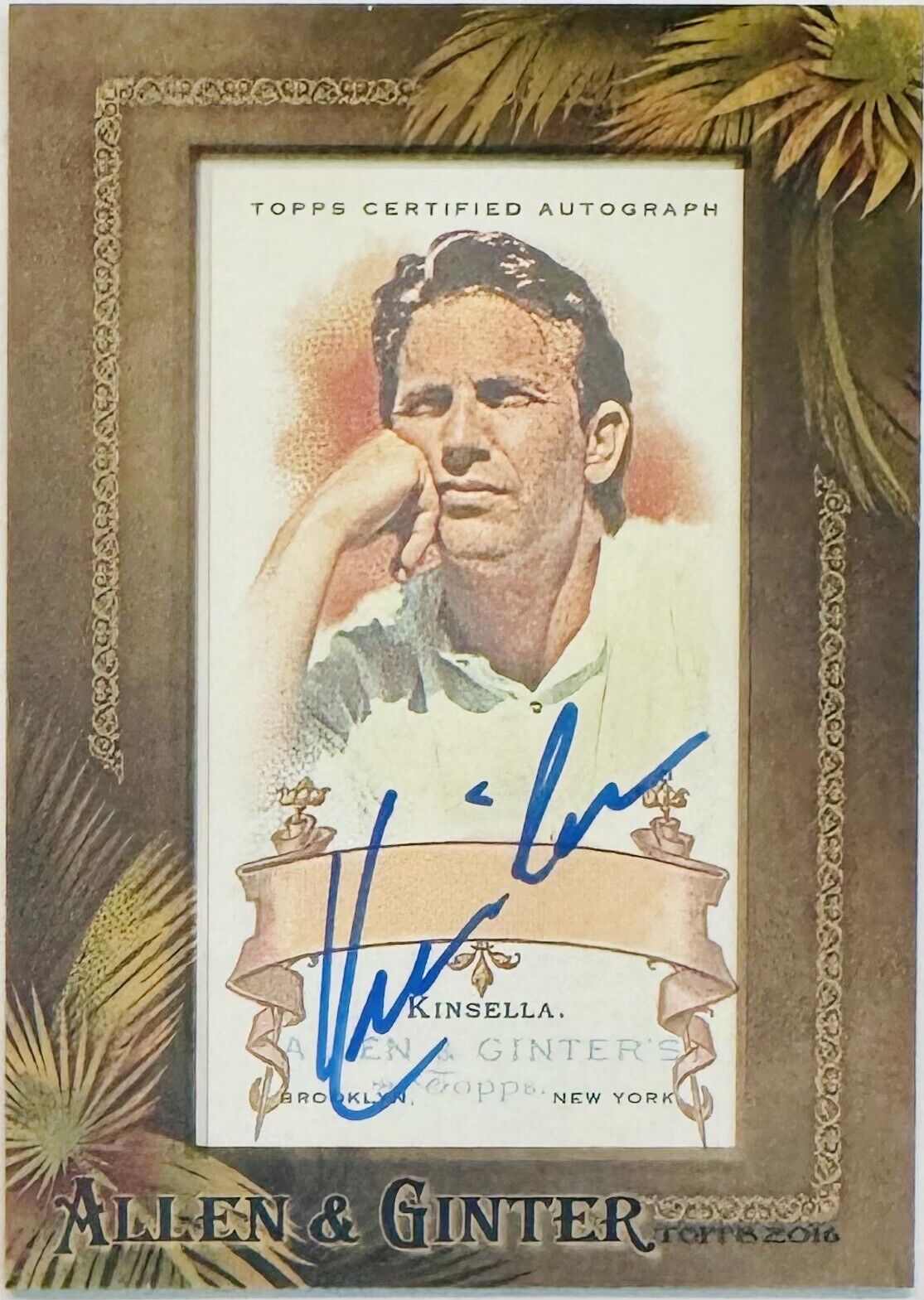 2016 Topps Allen & Ginter Kevin Costner Autograph Field Of Dreams Yellowstone