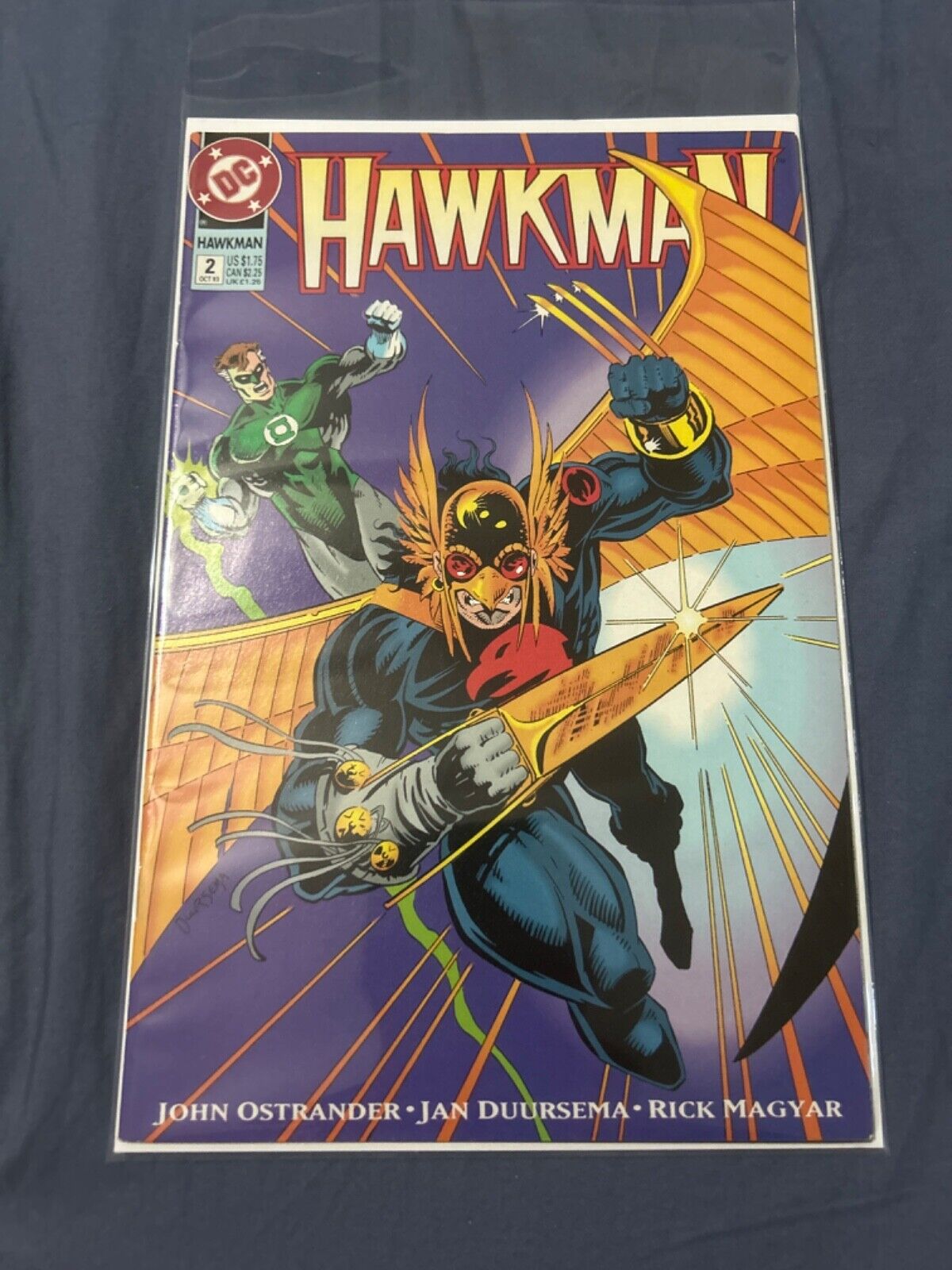 Vintage DC Comics Hawkman #2 VG/VFGreen Lantern