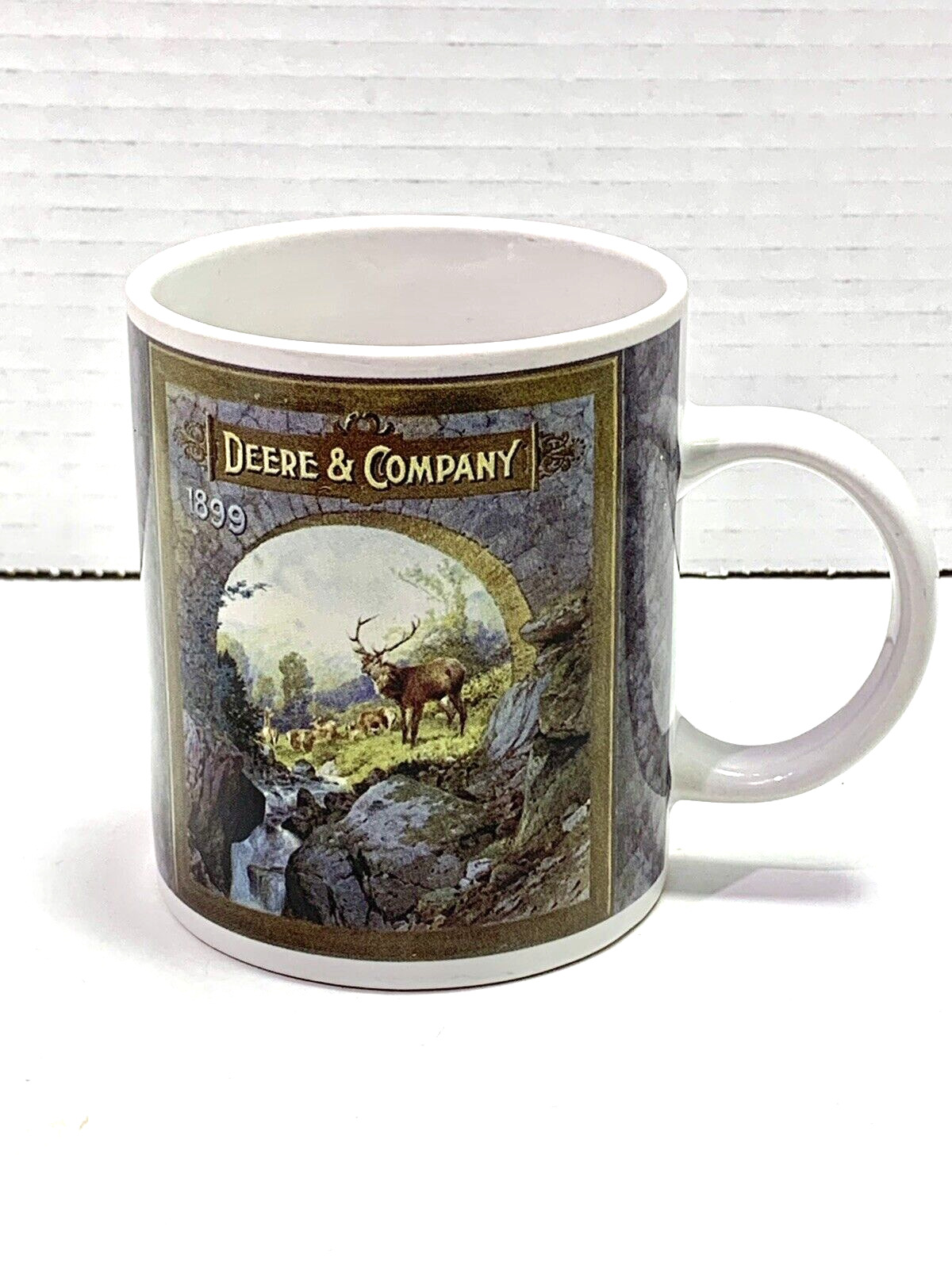 Gibson John Deere 1899 Deere & Company Stag Coffee Tea Hot Chocolate Mug