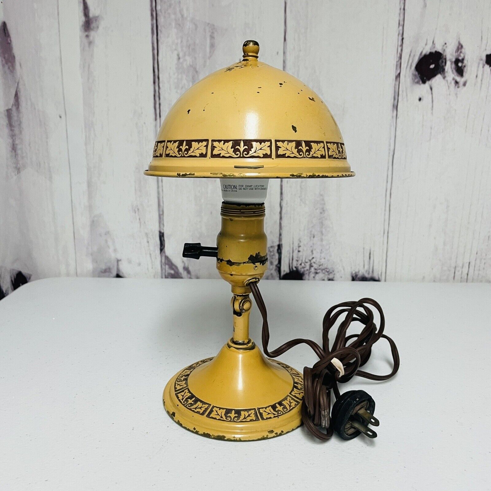 Antique Greist Mfg Co Desk Lamp Super Adjustable Light New Haven CT