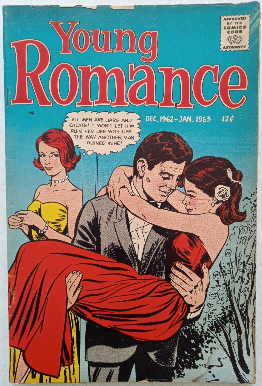 Feature Publications Young Romance Vol 16 #1 Silver Age 1962 Comic Book