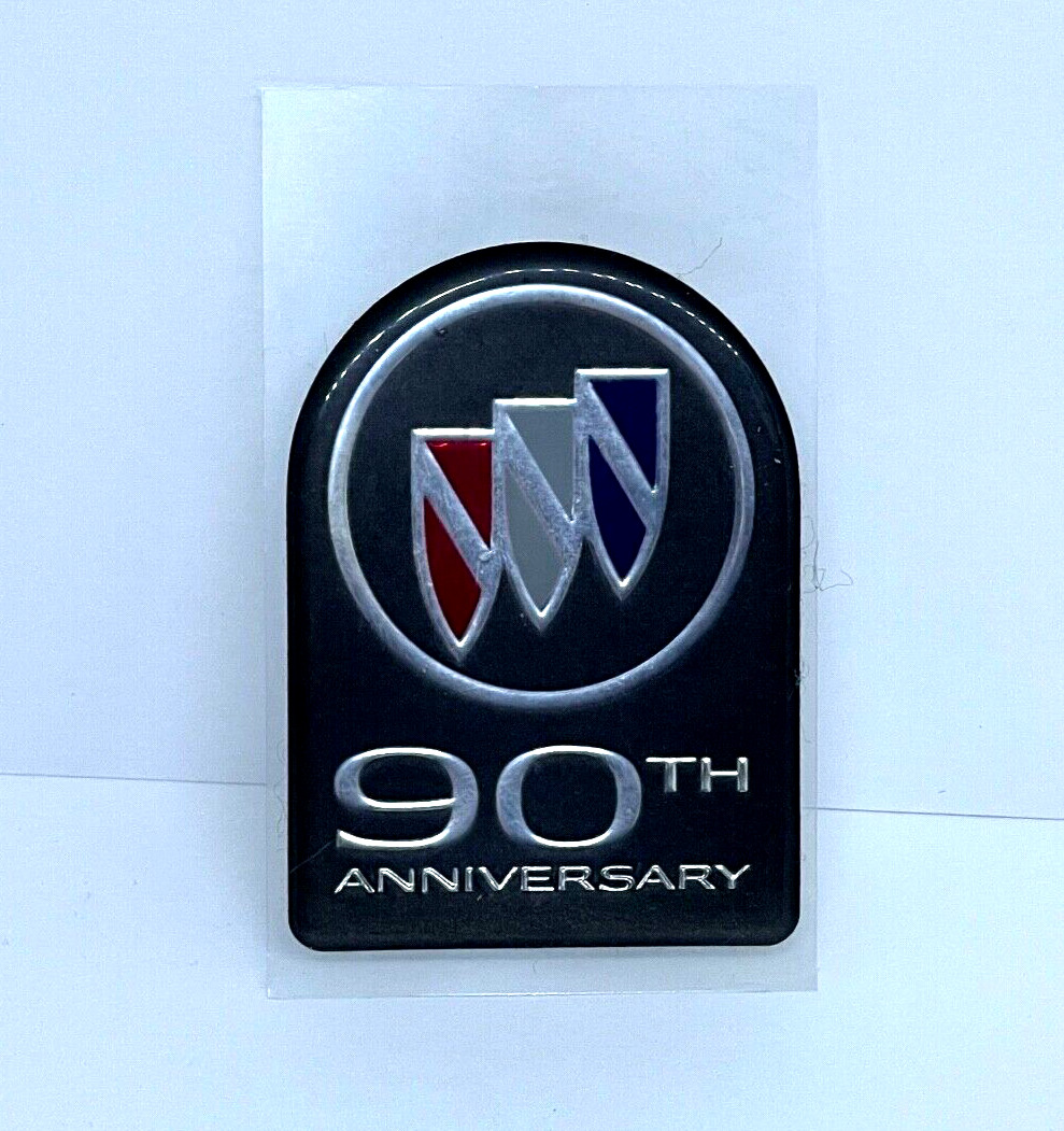 General Motors Buick 90th Anniversary Emblem New Old Stock From Buick City Flint