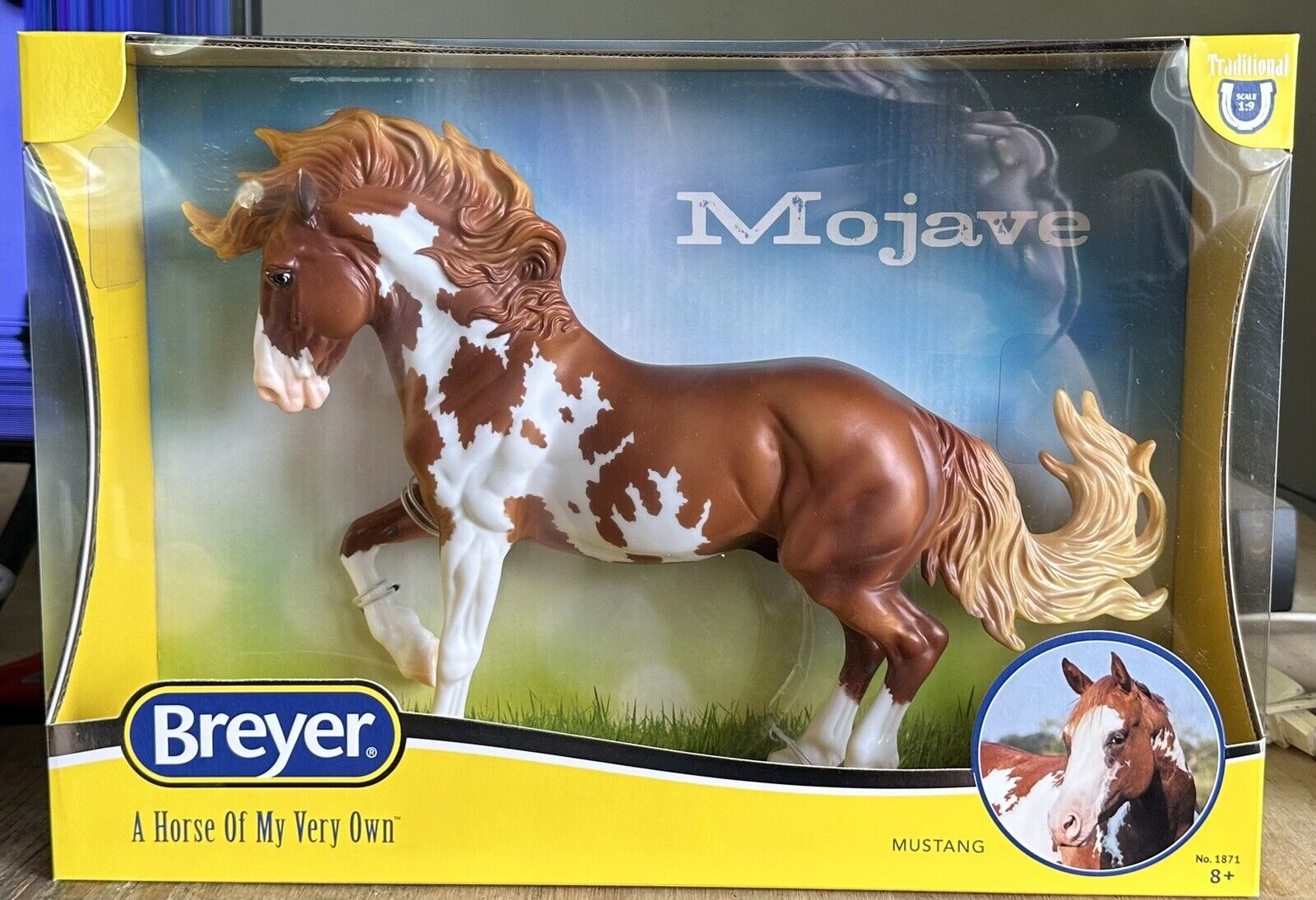 BREYER HORSES #1871 Mojave Traditional Mustang NEW RELEASE