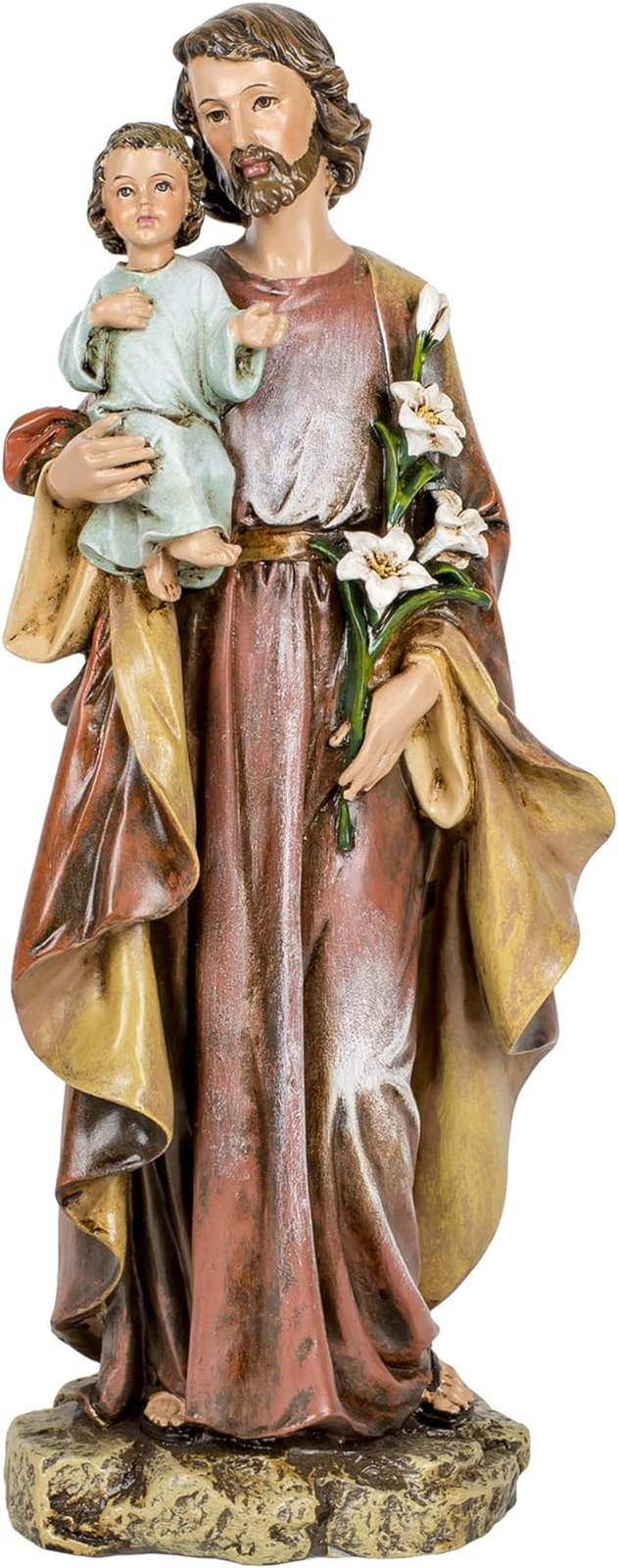 Joseph\'S Studio St. Joseph and Child Jesus Figure, Renaissance Collection, 10\