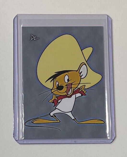 Speedy Gonzales Limited Edition Artist Signed Looney Tunes Trading Card 2/10