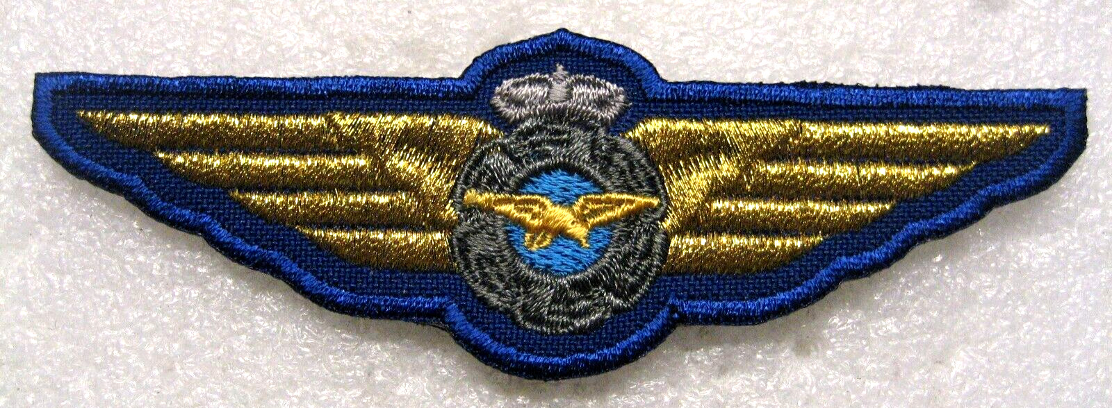 /Finland Finnish Air Force Badge Pilot Wings,cloth,2000s