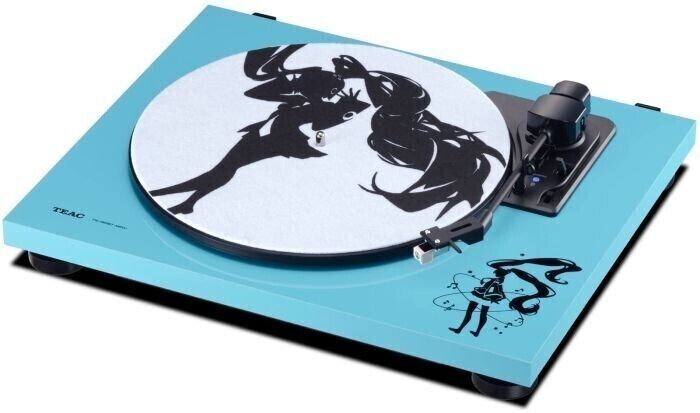 Hatsune Miku x TEAC Bluetooth Analog Record Turntable Player TN-180BT-MIKU NEW