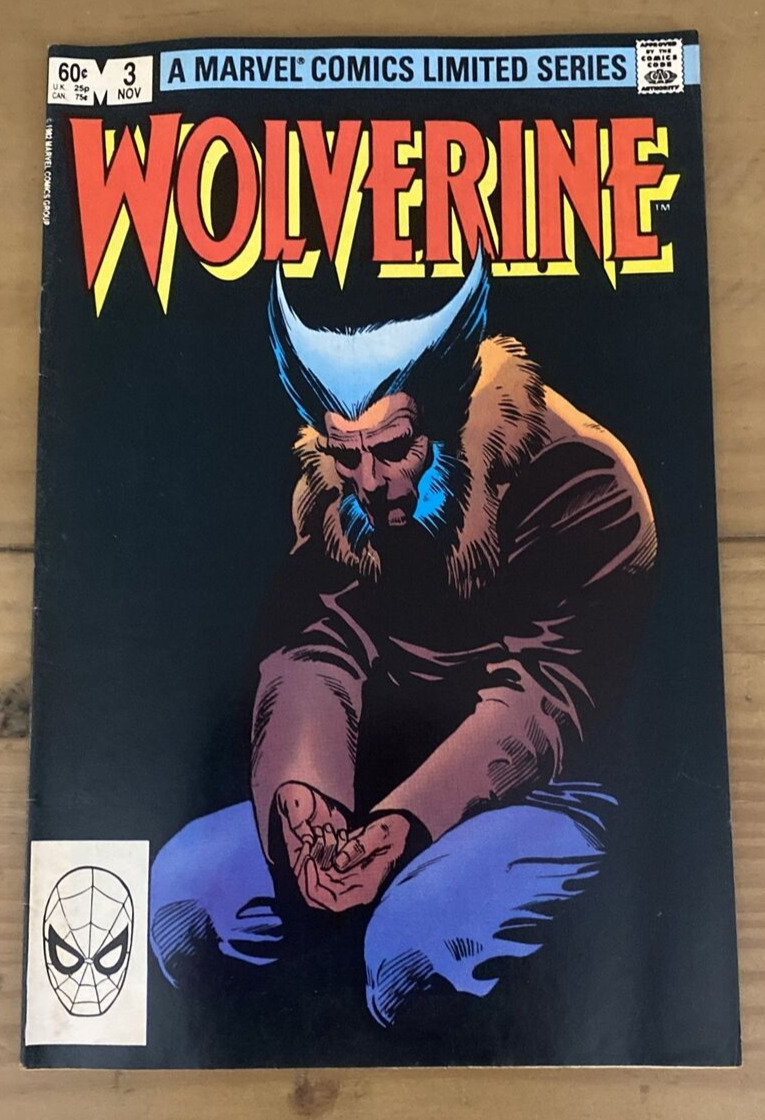 Wolverine #3 Nov 1982 A Marvel Comics Limited Series Vintage Comic Book