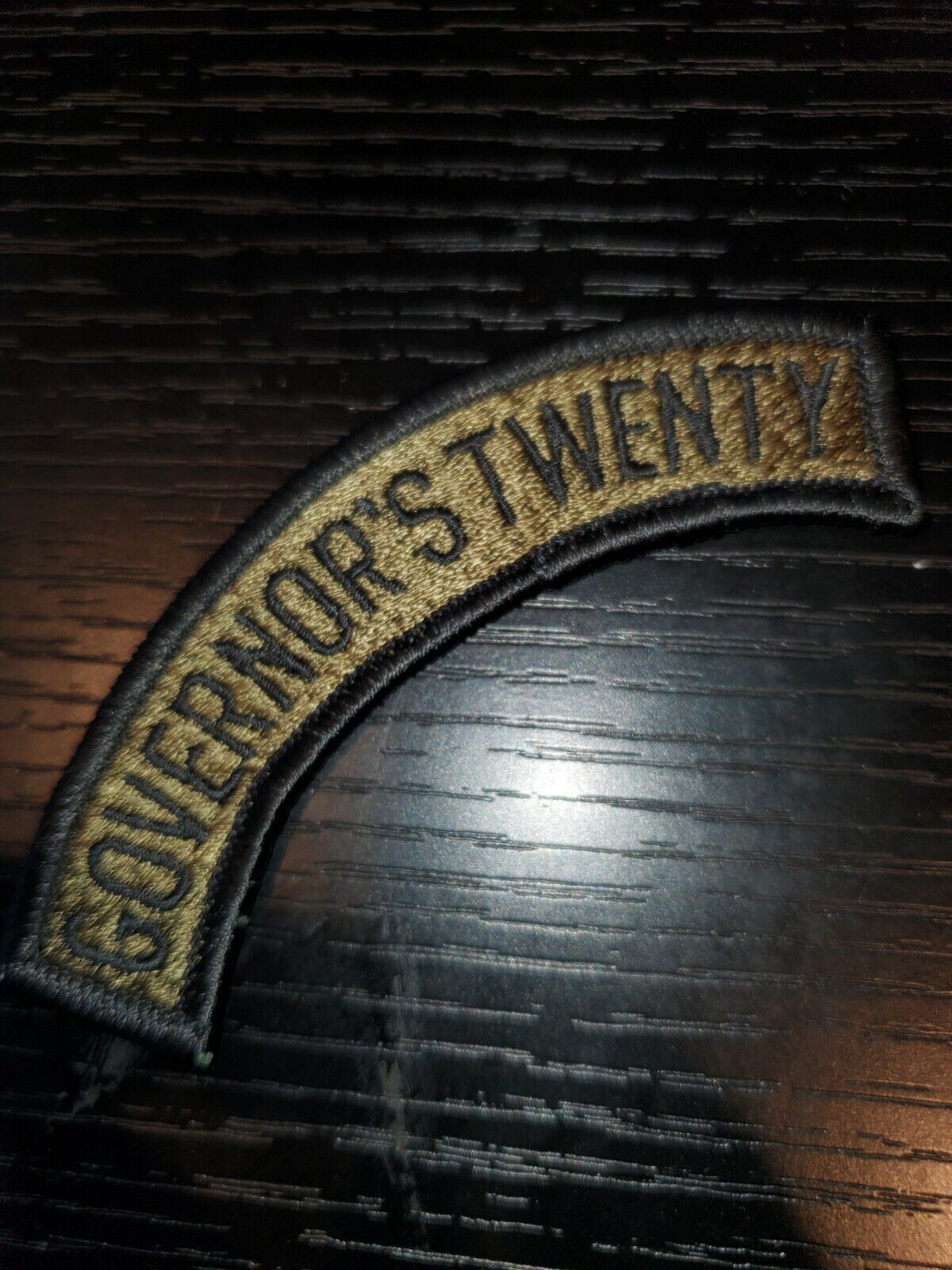 WWII 1950s US Army New York Governer Twenty Rilfe Team Detachment Patch  L@@K