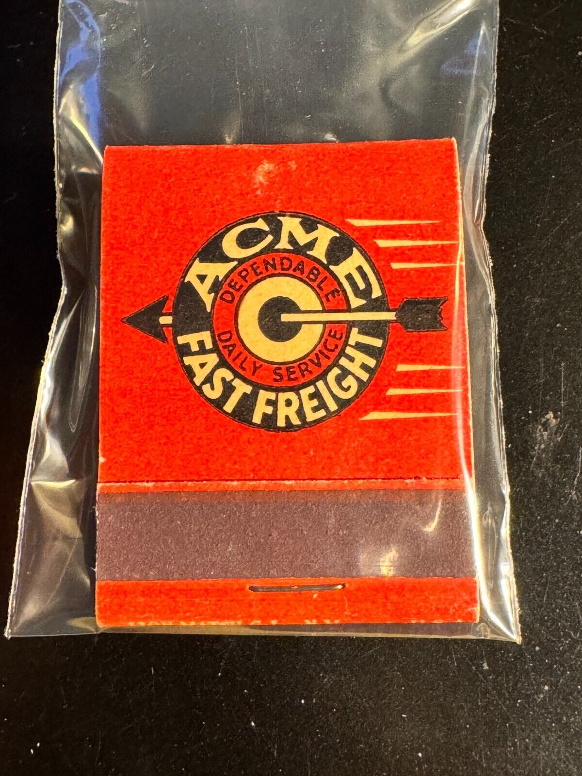 MATCHBOOK - ACME FAST FREIGHT - DEPENDABLE DAILY SERVICE - UNSTRUCK