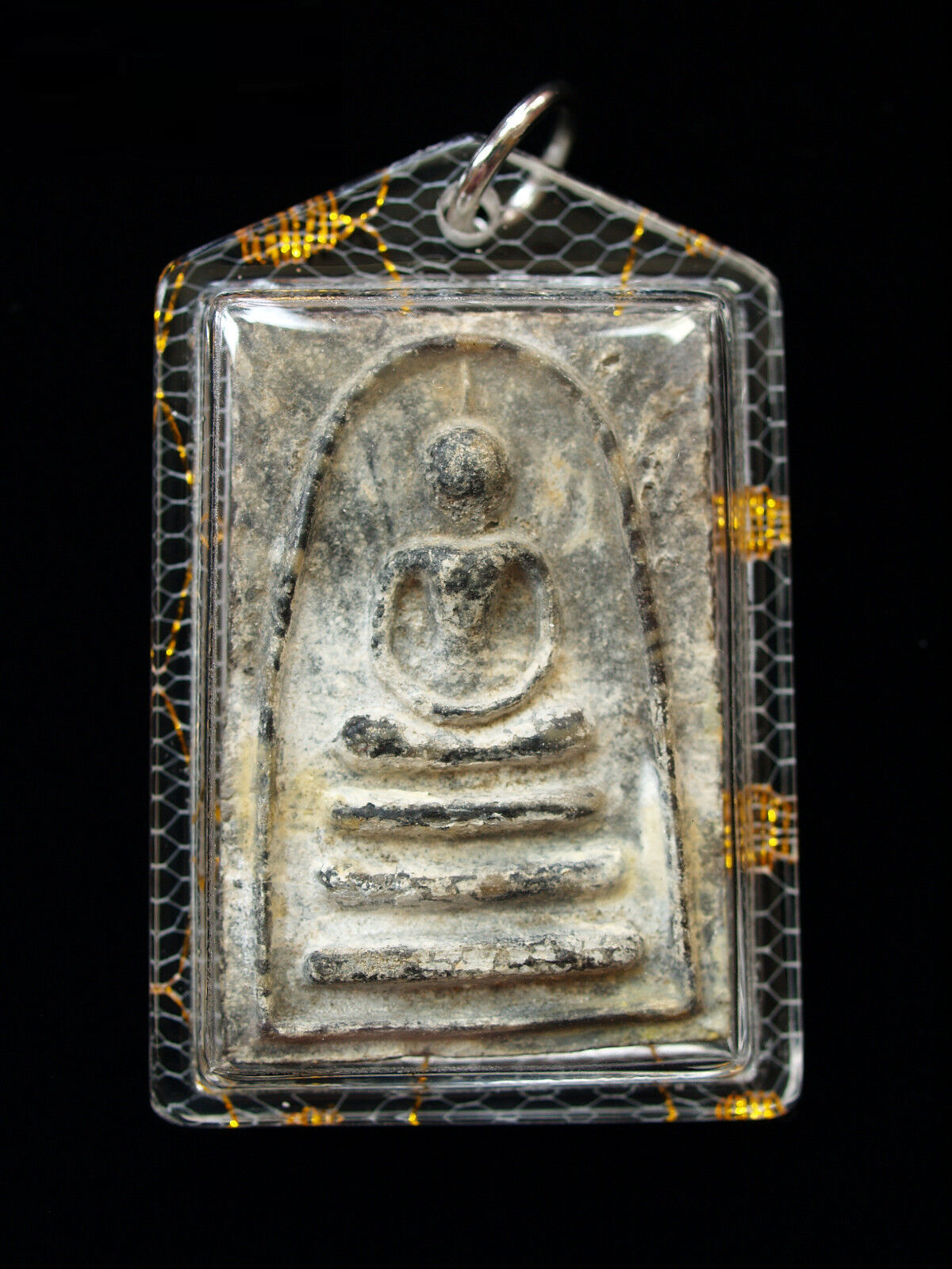 Thai Buddhist Amulet #49: Phra Somdej LP Pae Sam Phan 3rd batch, Wat Pikulthong