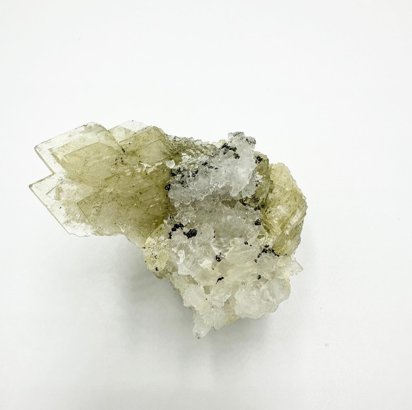 Amazing Barite with Quartz From Oumjrane, Morocco 5x3x5 cm- 68g Mineral Specimen