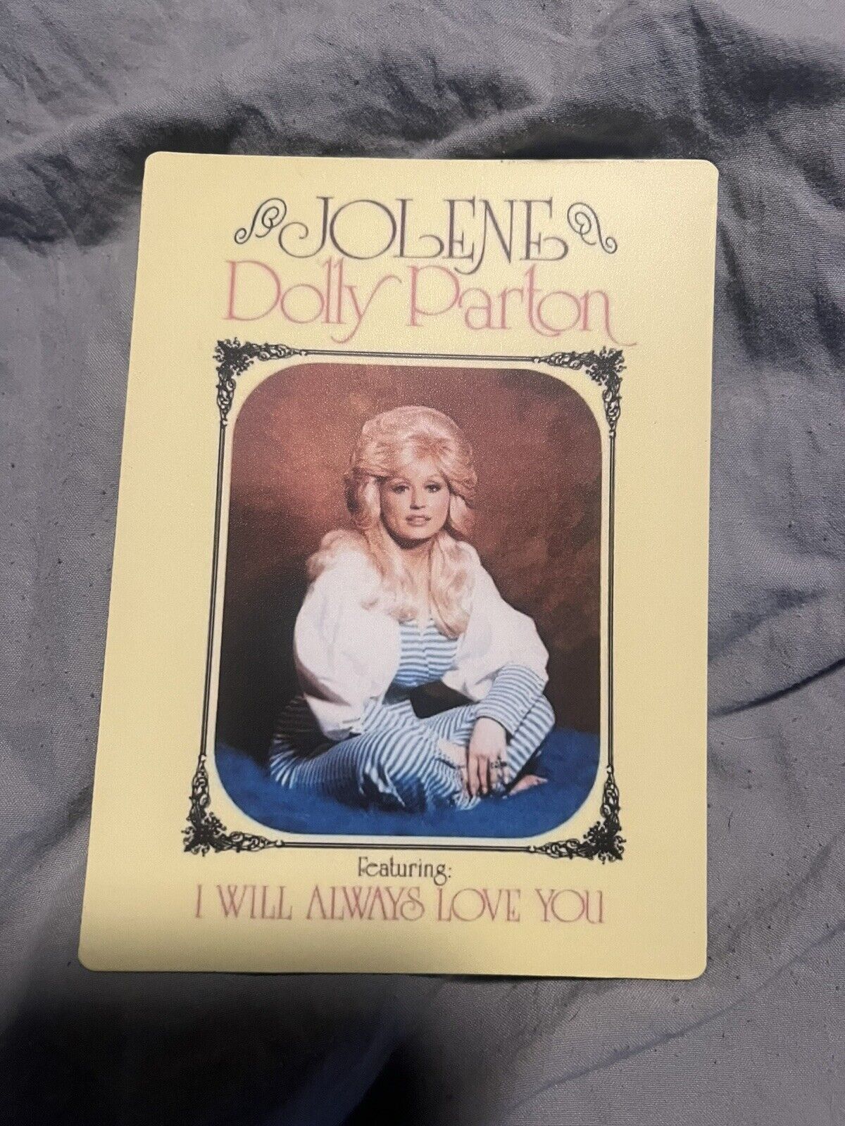 Dolly Parton Vintage Magnets , Album Cover Jolene,Just Because I’m A Woman,Fan