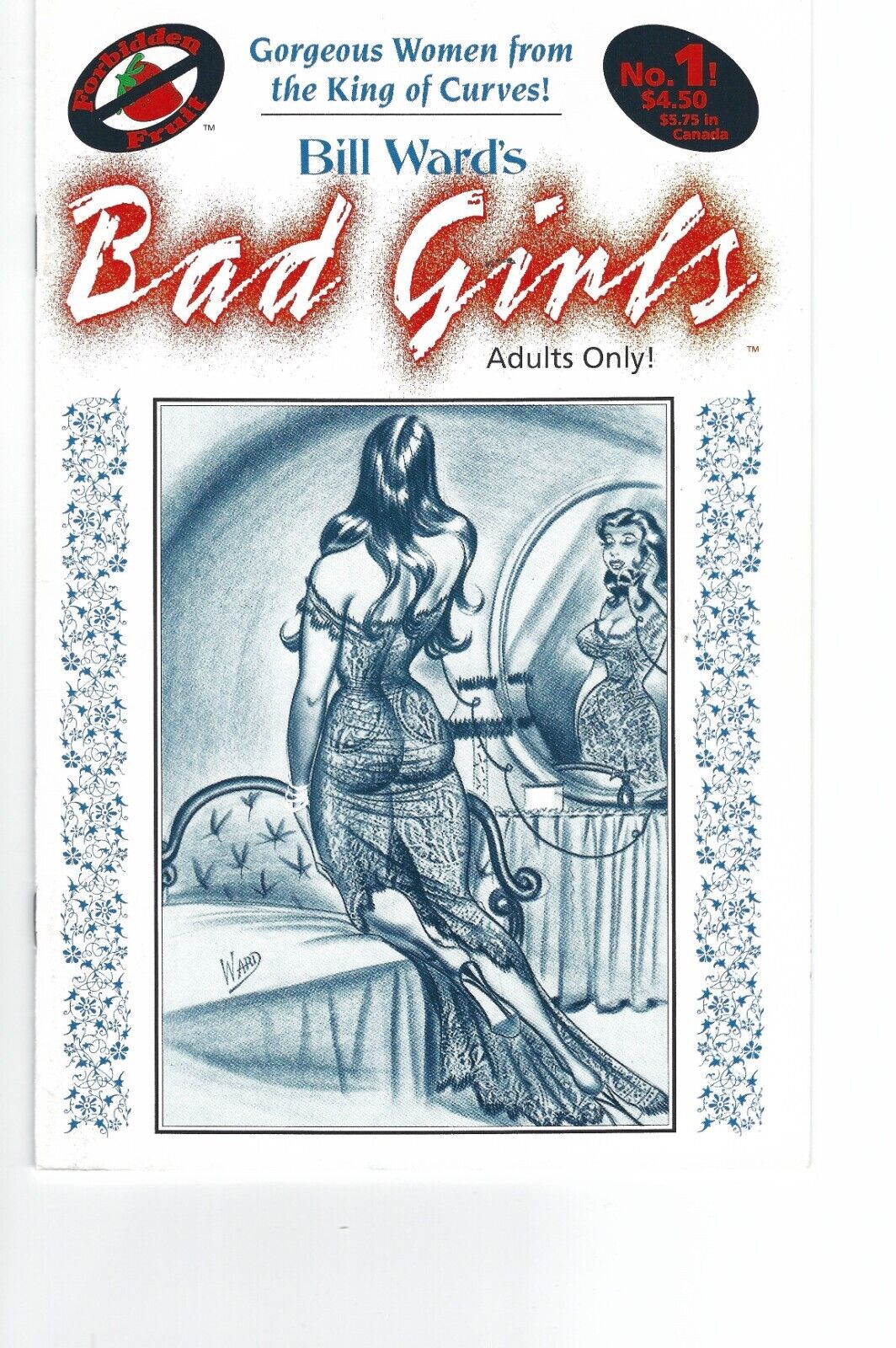 BILL WARD  Original  Bad Girls Plus BONUS 8 Very, Very Nasty  Girls B & W prints