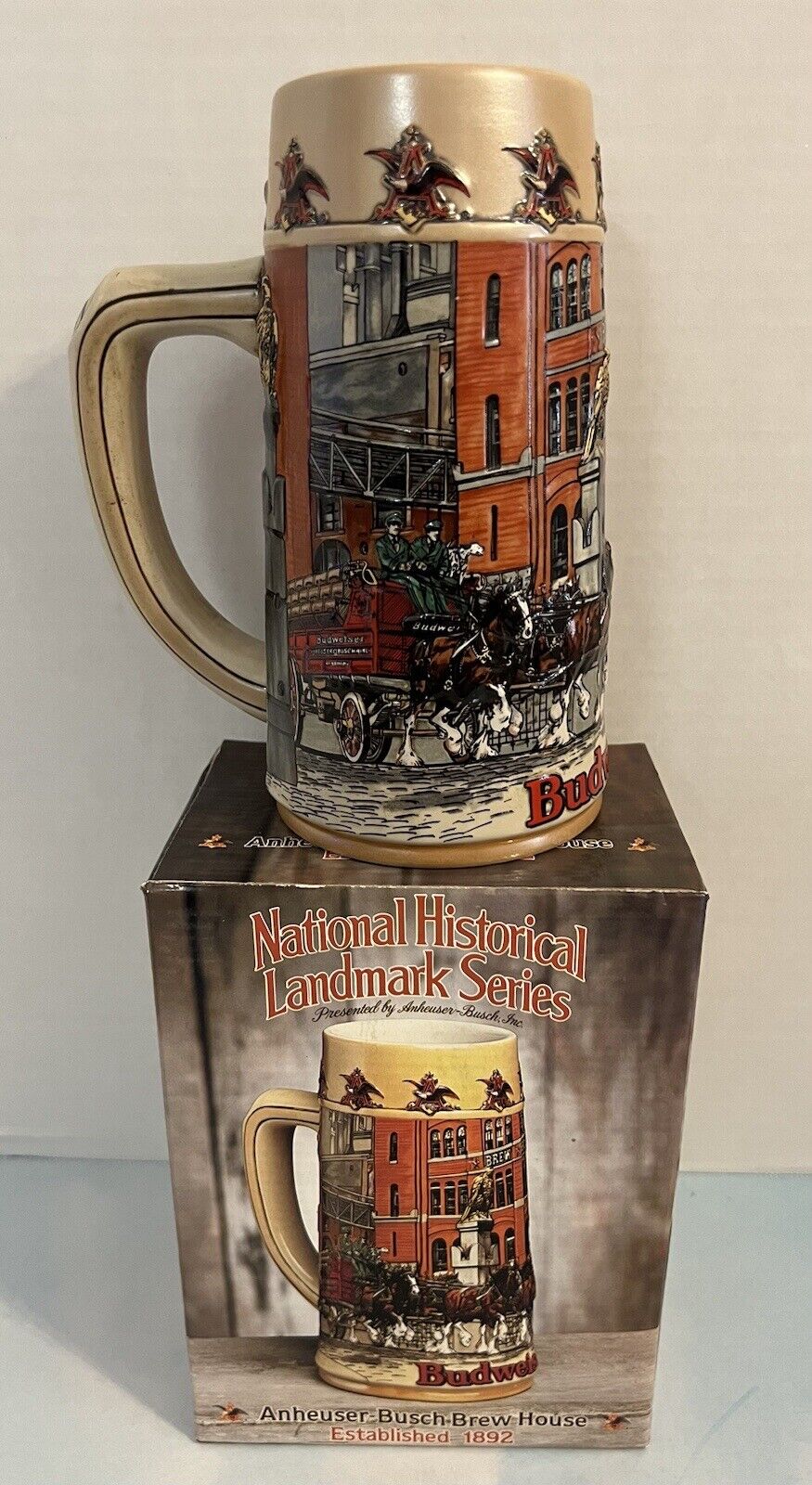 Budweiser National Historical Landmark Series: Anheuser-Busch Brew House Stein