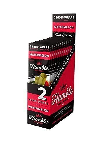 Humble Wraps 2 Wraps Per Pack -25 Count Display - Watermelon