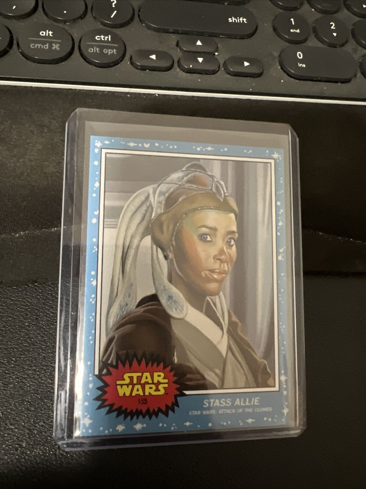 Stass Allie 2020 Topps Star Wars Living Set Card Attack of the Clones #155