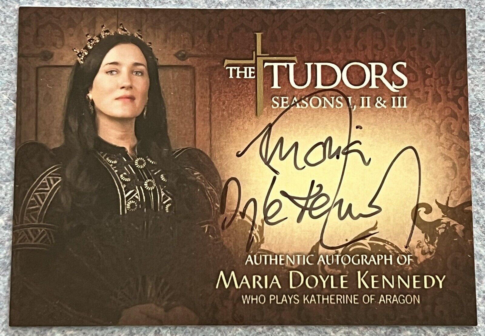 The Tudors Autograph Featuring Maria Doyle Kennedy As Queen Katherine Of Aragon