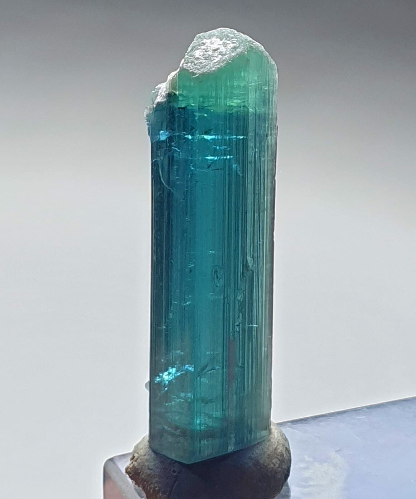 Wow beautiful Terminated Tourmaline Indicolite Tourmaline Crystal