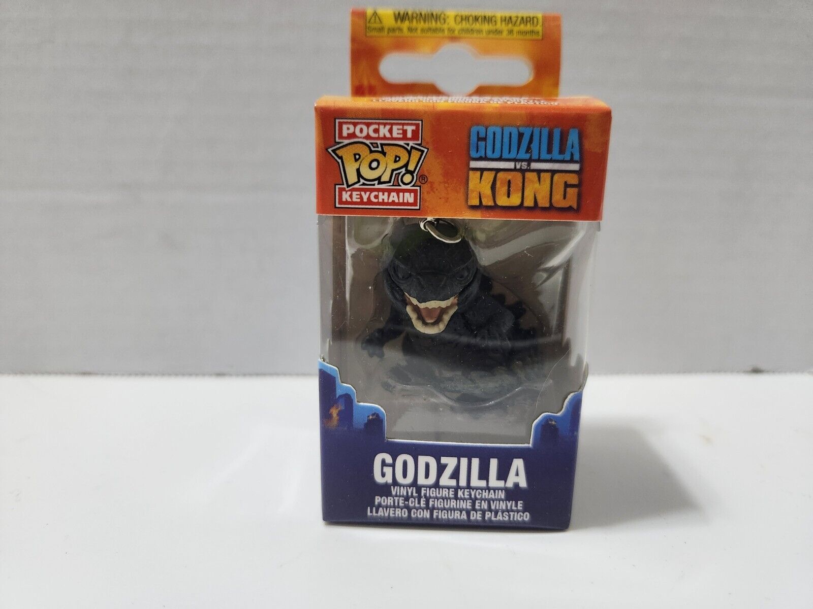 New Funko Pocket POP Keychain Godzilla vs Kong GODZILLA