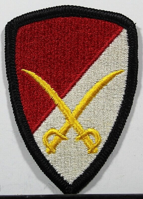 US Army Sixth 6th Cavalry Brigade Full Color Patch Insignia Badge Obsolete V 2