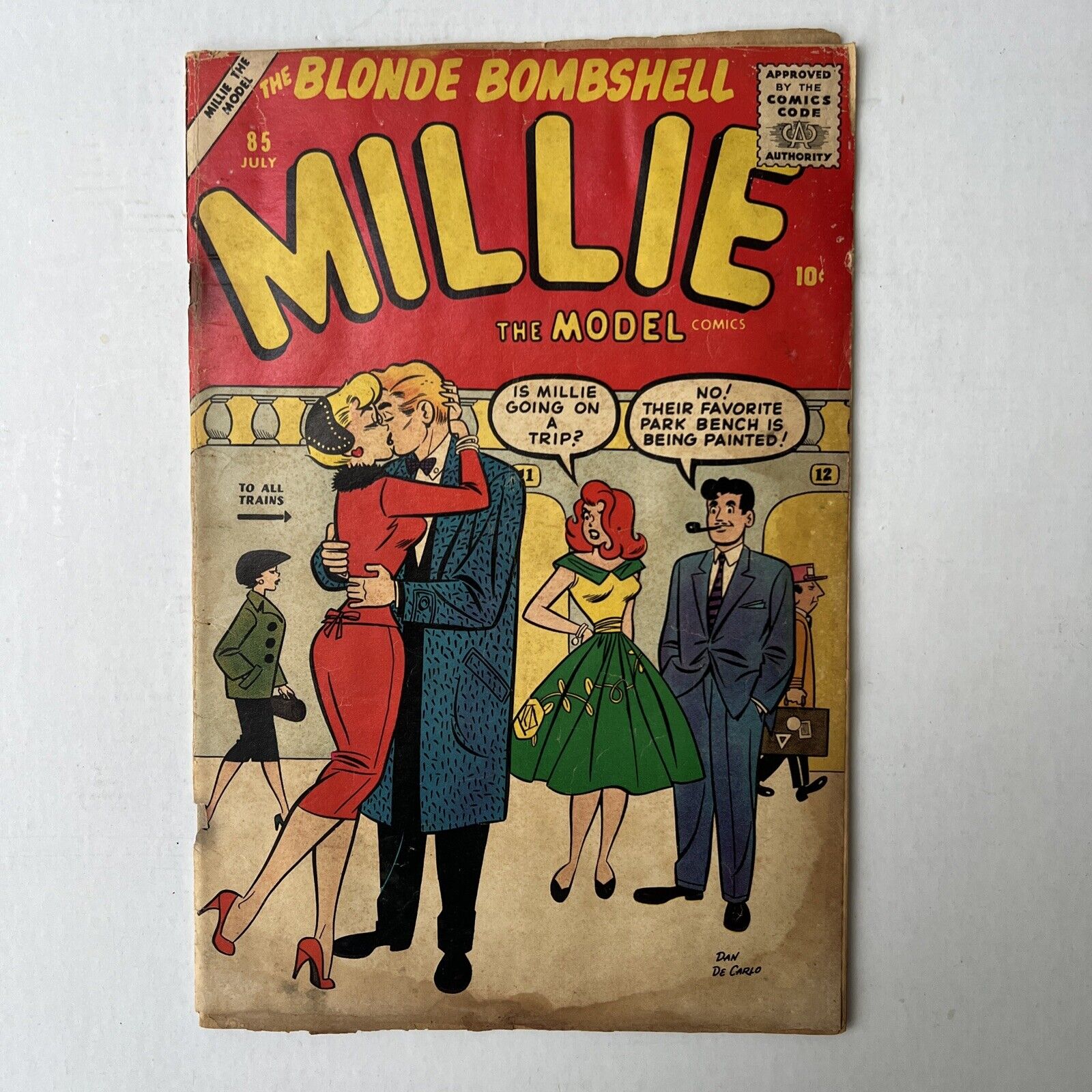 Millie The Model Comics #85  1957 The Blonde Bombshell Vintage