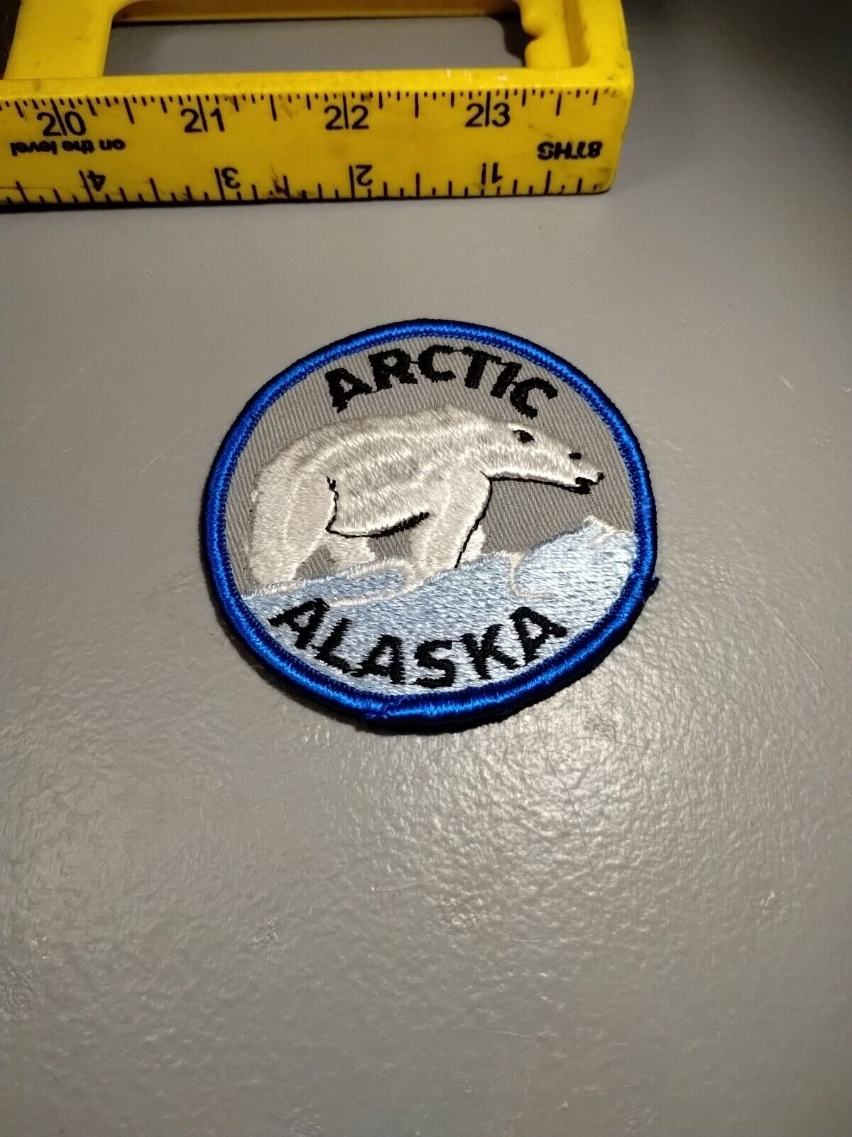 Vintage Arctic Alaska Polar Bear Patch (A4)