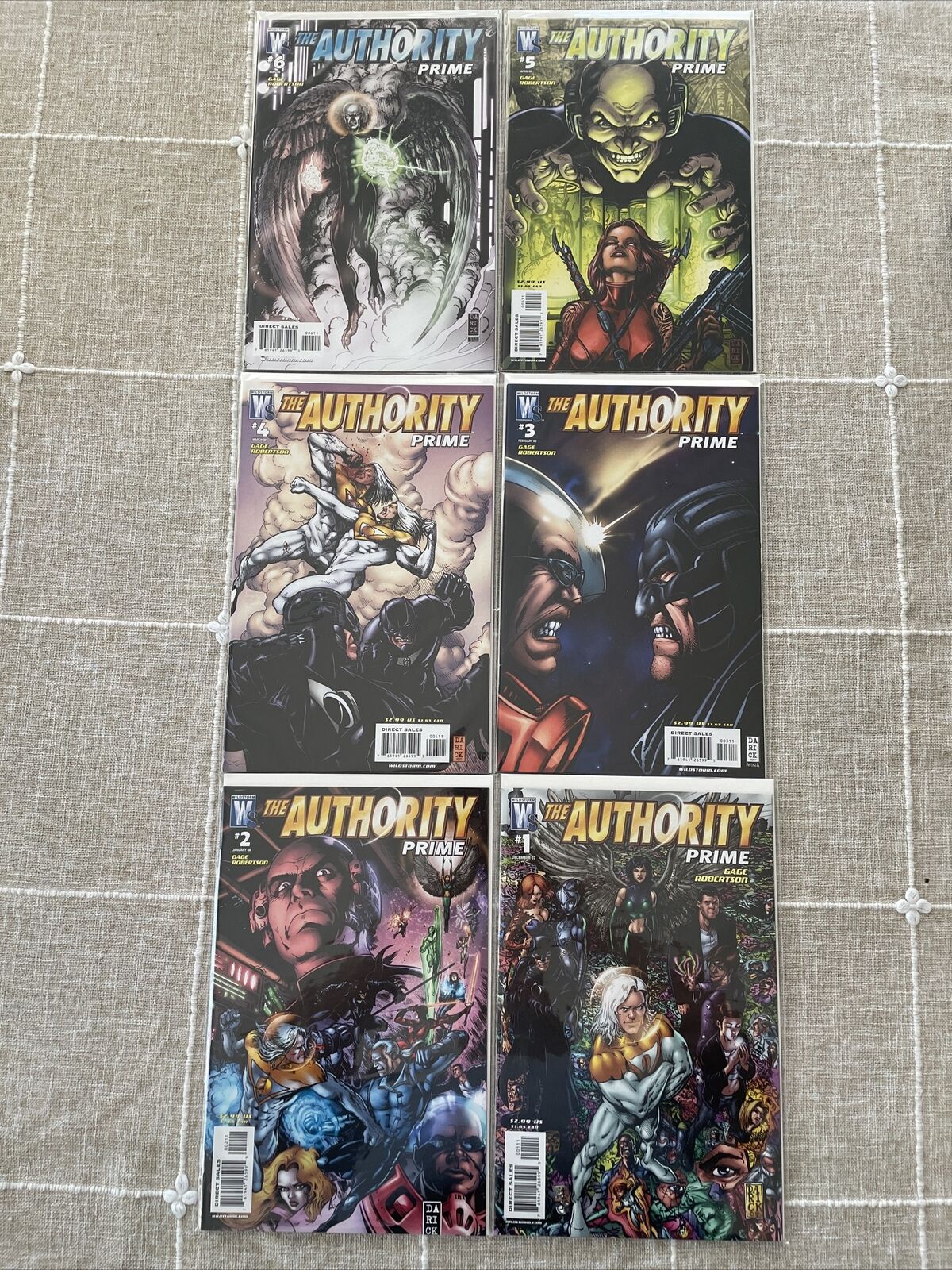 The Authority: Prime From 2007 NM Complete Gage, Darick Robertson