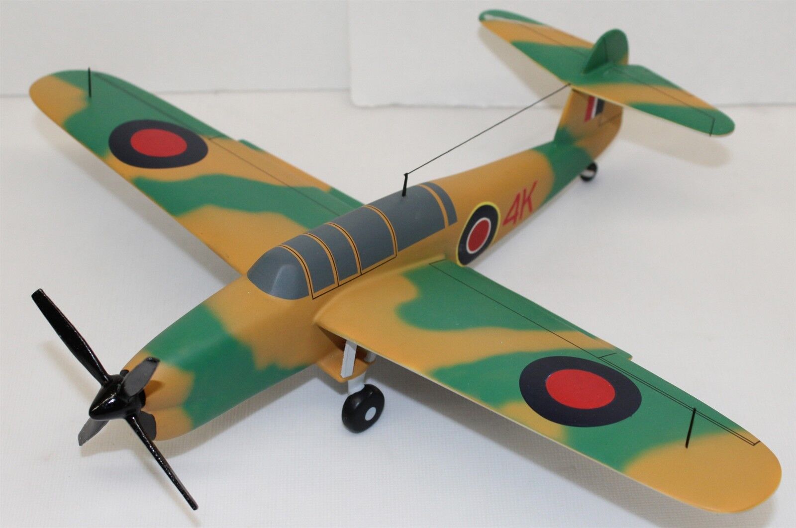 Desktop Model Airplane WWII Blackburn Barracuda RAF Wood Hand Crafted 23151