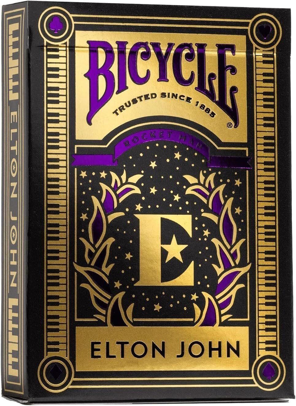 Bicycle Elton John Purple Playing Cards, 1 Deck