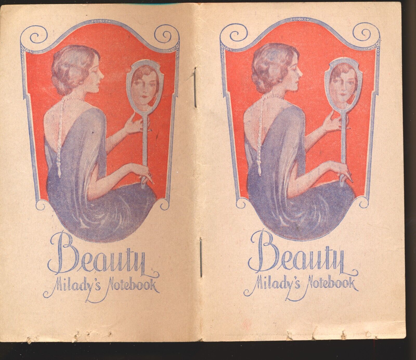 1928. Beauty Milady\'s Notebook. Dr Pierce. Quack Doctor.